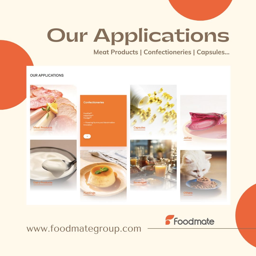 Applications of JW Animal Gelatin Products