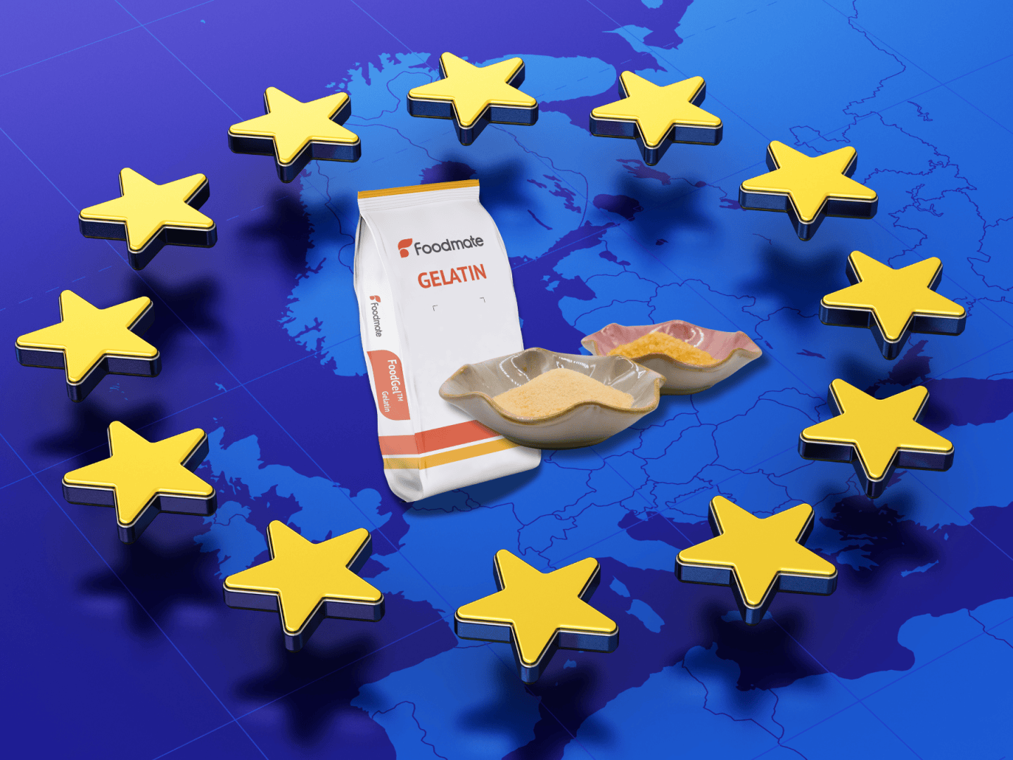 JW Animal Gelatin Gelatin Approved by EU Registration